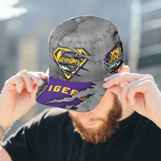 Super LSU Tigers Baseball Classic Cap Men Hat