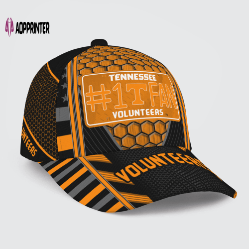 Tennessee Volunteers #1 Fan All Over Print Baseball Classic Cap Men Hat