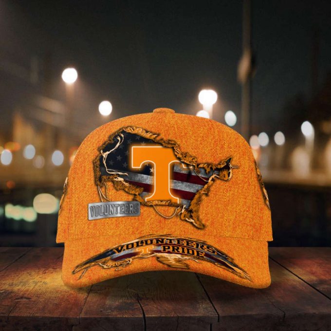 Tennessee Volunteers American Flag Classic Baseball Classic Baseball Classic Cap Men Hat Men Hat