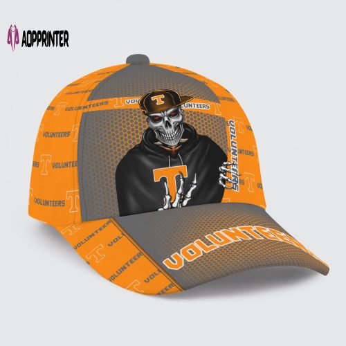Tennessee Volunteers Skull Team Logo Baseball Classic Cap Men Hat