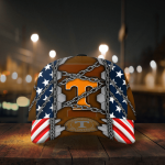 Tennessee Volunteers Stars & Stripes Chain Printed Baseball Classic Cap Men Hat