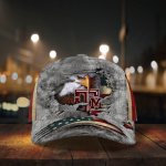 Texas A&M AggiesVintage American Flag Royalty Baseball Classic Baseball Classic Cap Men Hat Men Hat