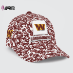 Washington Commanders Digital Camo AOP Classic Baseball Classic Cap Men Hat