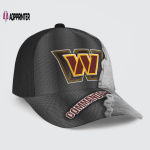 Washington Commanders Specialized Metal Texture Baseball Baseball Classic Baseball Classic Cap Men Hat Men Hat