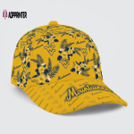 West Virginia Mountaineers Floral Hawaiian Adjustable Baseball Classic Cap Men Hat