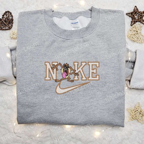 Chibi Light Fury x Nike Embroidered Sweatshirt, Walt Disney Characters Embroidered Shirt, Best Birthday Gift Ideas for Family