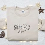 Chibi Light Fury x Nike Embroidered Sweatshirt, Walt Disney Characters Embroidered Shirt, Best Birthday Gift Ideas for Family