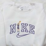 Custom Nike Embroidered Shirt for Basketball Player NBA Sport Design