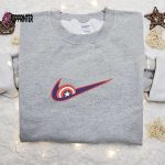 Baseball Classic Cap Men Hattain America x Swoosh Movie Hoodie & Marvel Comics Shirt – Best Family Gift Ideas