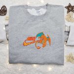 Charizard x Nike Anime Embroidered Hoodie & Pokemon Shirt: Best Family Gift Ideas