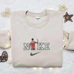 Cristiano Ronaldo x Nike Embroidered Sweatshirt: Celebrity Shirt for Family Perfect Gift Idea!