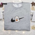 Ghost Pumpkin x Swoosh Embroidered Sweatshirt: Best Halloween Gift for Family