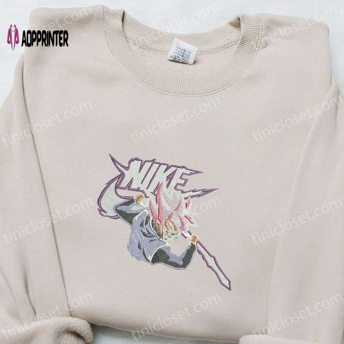 Cow Pattern x Nike Embroidered Shirt: Unique Animal Print Custom Nike Tee