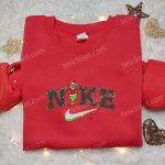 Grinch Xmas x Nike Movie Embroidered Sweatshirt – Best Christmas Gift Idea