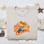 Infernape x Nike Anime Embroidered Sweatshirt & Pokemon Shirt: Best Family Gift Ideas