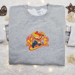 Infernape x Nike Anime Embroidered Sweatshirt & Pokemon Shirt: Best Family Gift Ideas