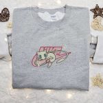 Mewtwo x Nike Anime Embroidered Sweatshirt & Pokemon Shirt: Best Family Gift Ideas