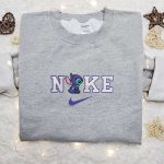 Nike Cartoon x Stitch Disney Embroidered Sweatshirt: Characters Shirt & Best Family Gift Ideas