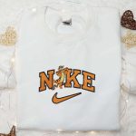 Nike Cartoon x Tigger Embroidered Sweatshirt: Disney Characters Shirt Perfect Family Gift