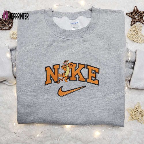 Bart Simpson Melt x Swoosh Cartoon Sweatshirt: Nike Inspired Embroidered Shirt Best Family Gift Ideas