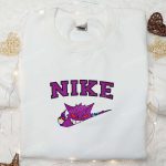 Nike x Gengar Anime Embroidered Sweatshirt: Pokemon Shirt Perfect Family Gift