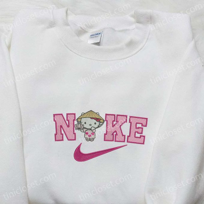 Nike x Hello Kitty Farmer Embroidered Shirt – Cute & Inspired Nike Shirt