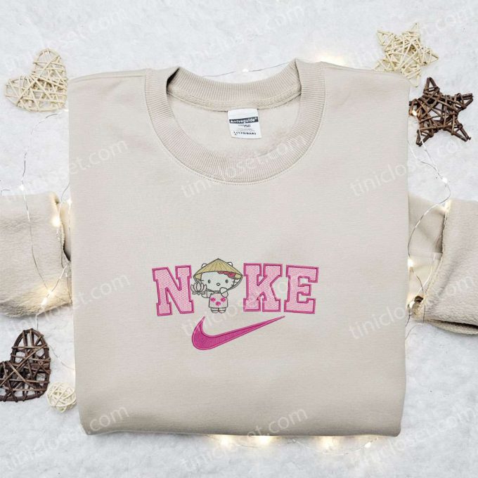 Nike x Hello Kitty Farmer Embroidered Shirt – Cute & Inspired Nike Shirt