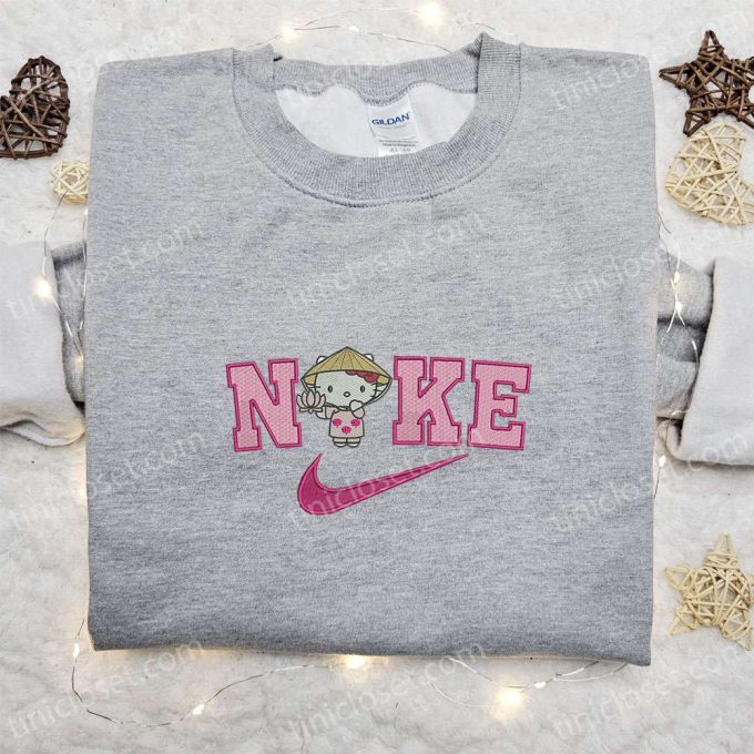 Nike x Hello Kitty Farmer Embroidered Shirt – Cute & Inspired Nike Shirt