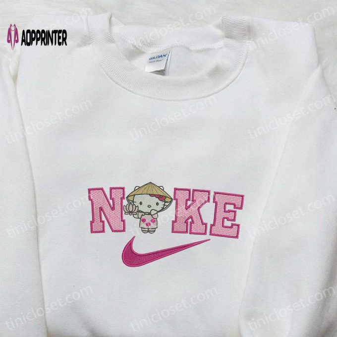 Nike x Hello Kitty Farmer Embroidered Shirt – Cute & Inspired Nike Shirt