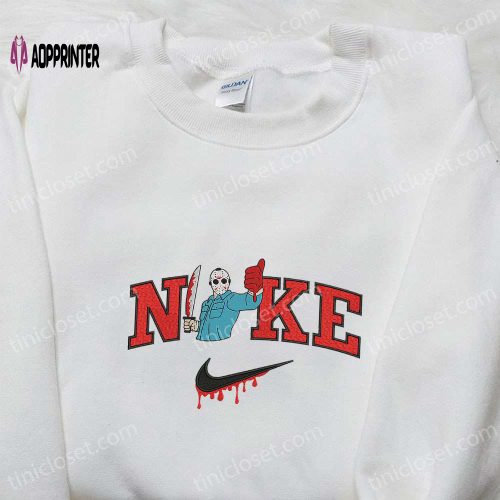 Nike x Halloween Embroidered Shirt – Luca Paguro Cartoon Inspired Design