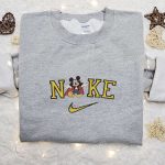 Nike x Mickey Magician Embroidered Shirt & Disney Halloween Hoodie: Spooky Nike Inspired Sweatshirt