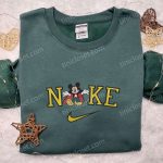 Nike x Mickey Magician Embroidered Shirt & Disney Halloween Hoodie: Spooky Nike Inspired Sweatshirt