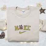 Nike x Mickey Magician Embroidered Shirt & Disney Halloween Hoodie: Spooky Nike Inspired Sweatshirt