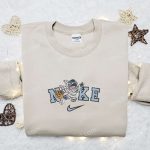 Disney Halloween Embroidered Hoodie Nike x Mummy Stitch T-shirt Nike Inspired Sweatshirt