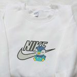 Pokemon Embroidered Shirt: Nike x Piplup Anime Inspired T-Shirt