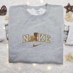 Nike x Prince Naveen Cartoon Sweatshirt: Disney Characters Embroidered Shirt Best Family Gift