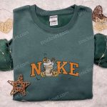 Nike x Pumpkin Halloween Latte Embroidered Shirt – Cute & Inspired Halloween Tee