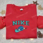 Nike x Snorlax Anime Sweatshirt & Pokemon Embroidered Shirt: Best Family Gift Ideas