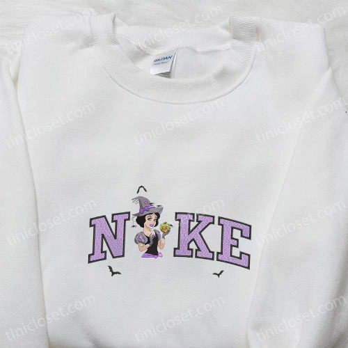 Nike x Spooky Princess Poison Apple Embroidered Shirt – Amazing Halloween Inspired Tee