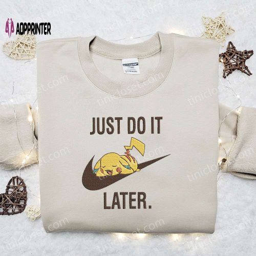 Nike x Prince Naveen Cartoon Sweatshirt: Disney Characters Embroidered Shirt Best Family Gift