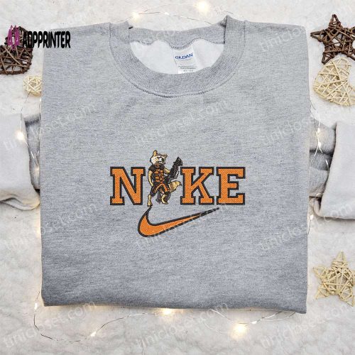 Simba King x Nike Cartoon Embroidered Sweatshirt: Best Family Gift – Nike Inspired Shirt