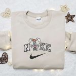 Roger Rabbit x Nike Cartoon Embroidered Sweatshirt Disney Characters Shirt Best Family Gift Ideas