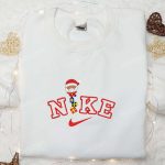 Santa Claus x Nike Embroidered Sweatshirt: Best Christmas Gift Idea for Family