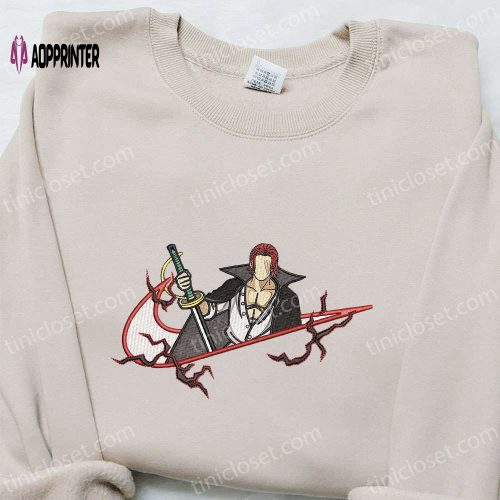 Shigeo Kageyama x Swoosh Anime Sweatshirt Cool Embroidered Clothing for Family Best Gift Ideas