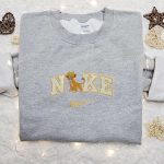 Simba King x Nike Cartoon Embroidered Sweatshirt: Best Family Gift – Nike Inspired Shirt