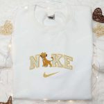 Simba King x Nike Cartoon Embroidered Sweatshirt: Best Family Gift – Nike Inspired Shirt