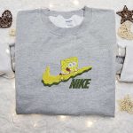 SpongeBob x Swoosh Cartoon Sweatshirt & Disney Characters Shirt: Best Family Gift Ideas