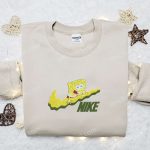 SpongeBob x Swoosh Cartoon Sweatshirt & Disney Characters Shirt: Best Family Gift Ideas