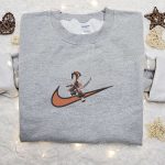 Swoosh Anime x Yoh Asakura Embroidered Sweatshirt & Shaman King Shirt: Best Family Gift Ideas