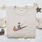 Swoosh Anime x Yoh Asakura Embroidered Sweatshirt & Shaman King Shirt: Best Family Gift Ideas